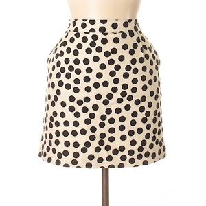 J. Crew Polka Dot Skirt